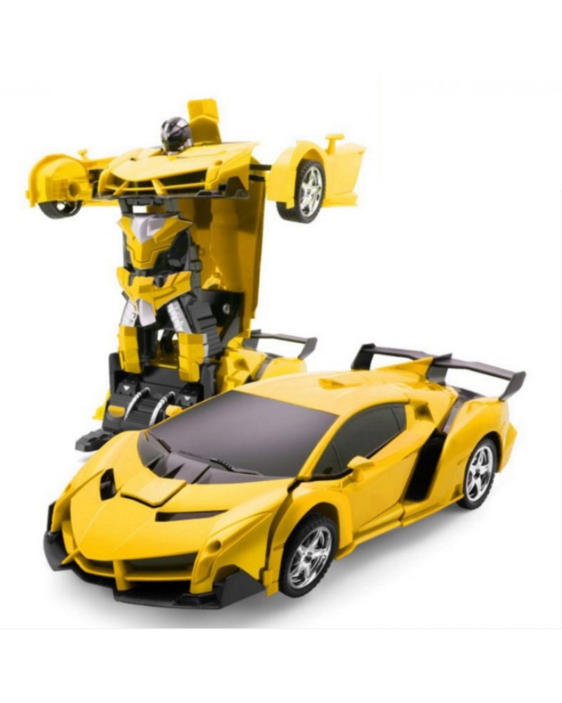 Xe robot biến hình Transformers điều khiển từ xa PIN SẠC